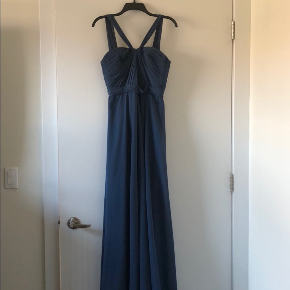 Blue Bridesmaid Dress